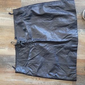 Leather skirt Size 12 Wilson leathers